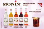 MONIN sugar cane passion salted caramel spiced red berries winter spice